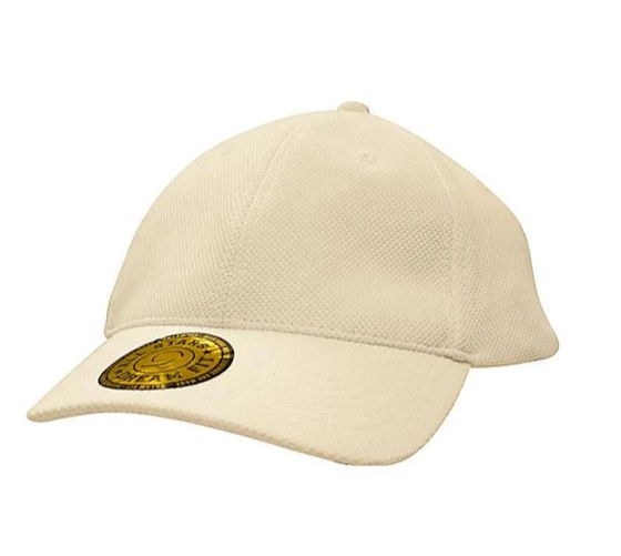 6 Panel Double Pique Dream Fit Cap White 58cm 4090WH58