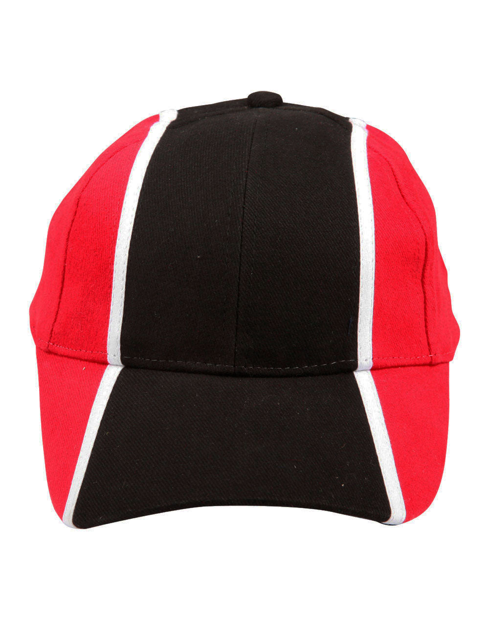 Heavy Brushed Cotton Tri-colour Baseball Cap