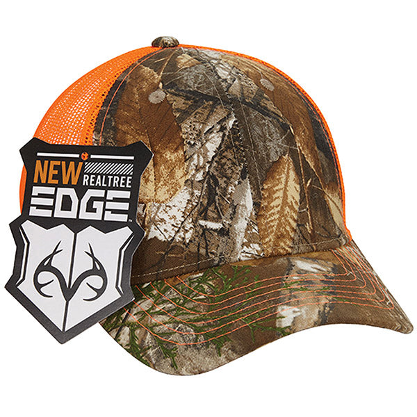 Realtree EDGE 6-Panel Mesh Back Trucker Hat