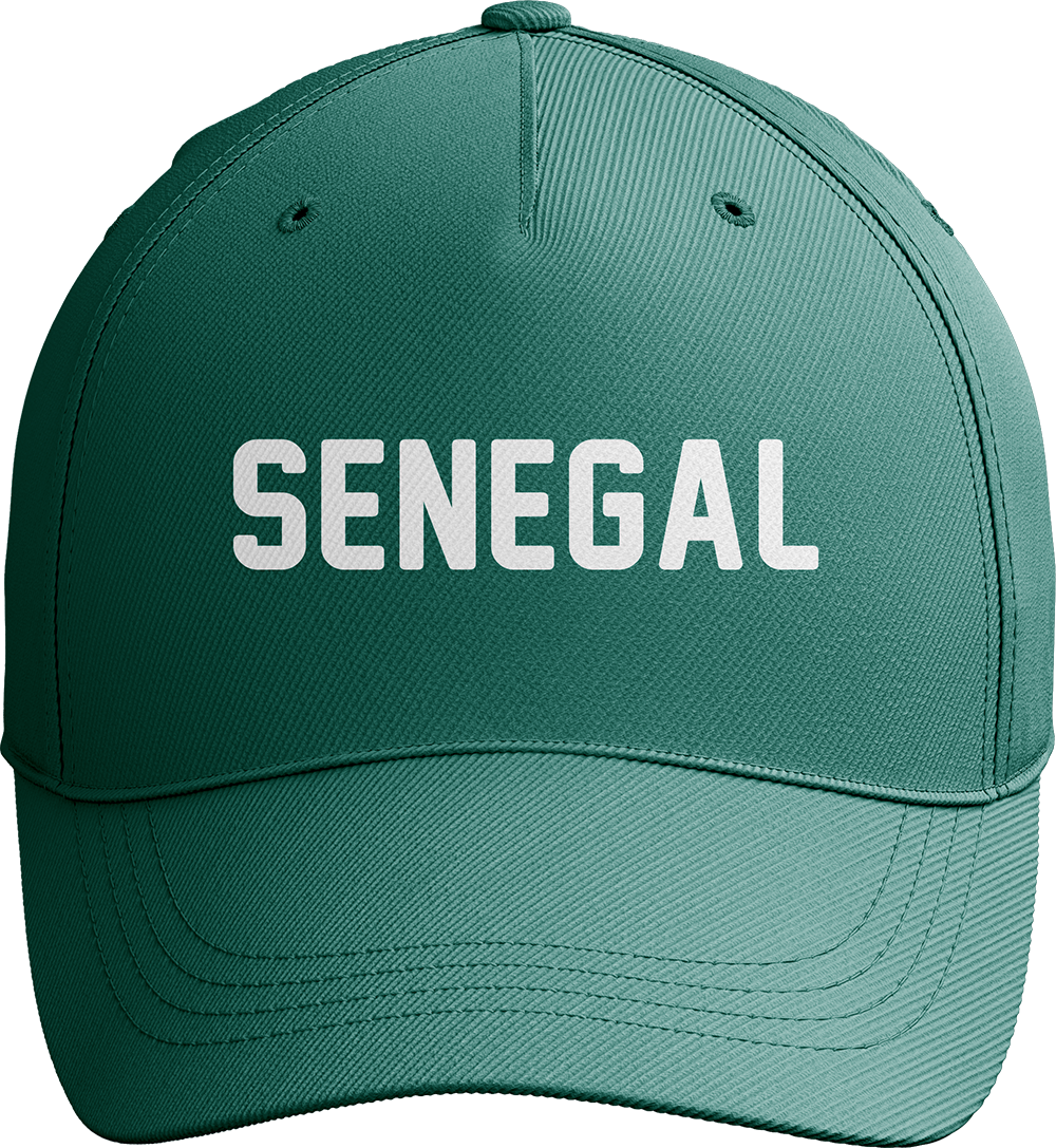 Senegal World Cup Soccer Baseball Cap with Adjustable Fit