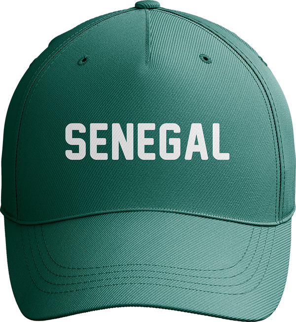 Senegal World Cup Soccer Baseball Cap with Adjustable Fit