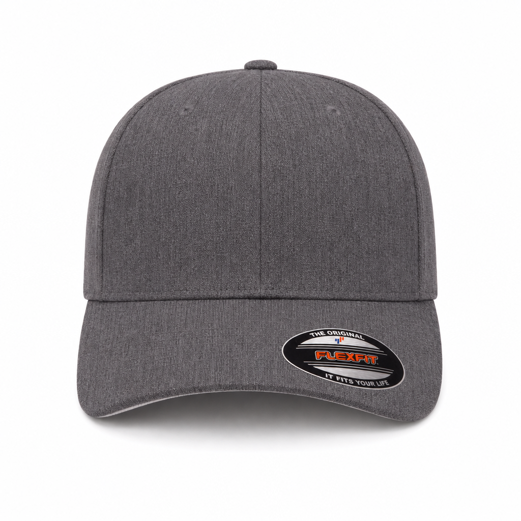 Flexfit Heatherlight Melange Cap in Grey Tones