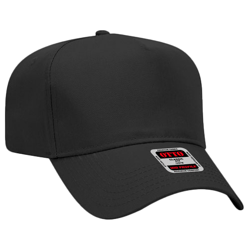 OTTO CAP 5-Panel Mid Profile Structured Baseball Cap