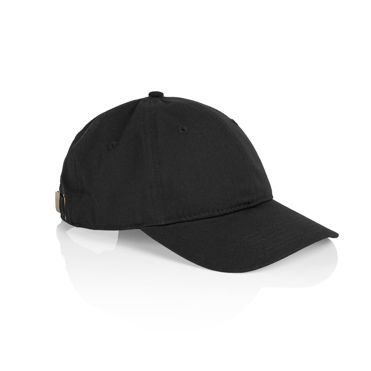 1111 Davie Six Panel Cotton Cap with Curved Peak