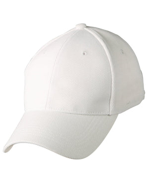 Pique mesh structured cap.