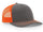 Split Charcoal/ Neon Orange1 BACK-ORDERED DUE APPROX.