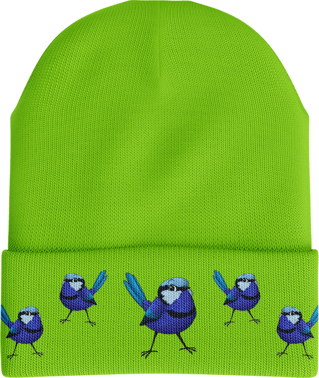 Blue Wren 3M Thinsulate Insulated Reflective Beanie