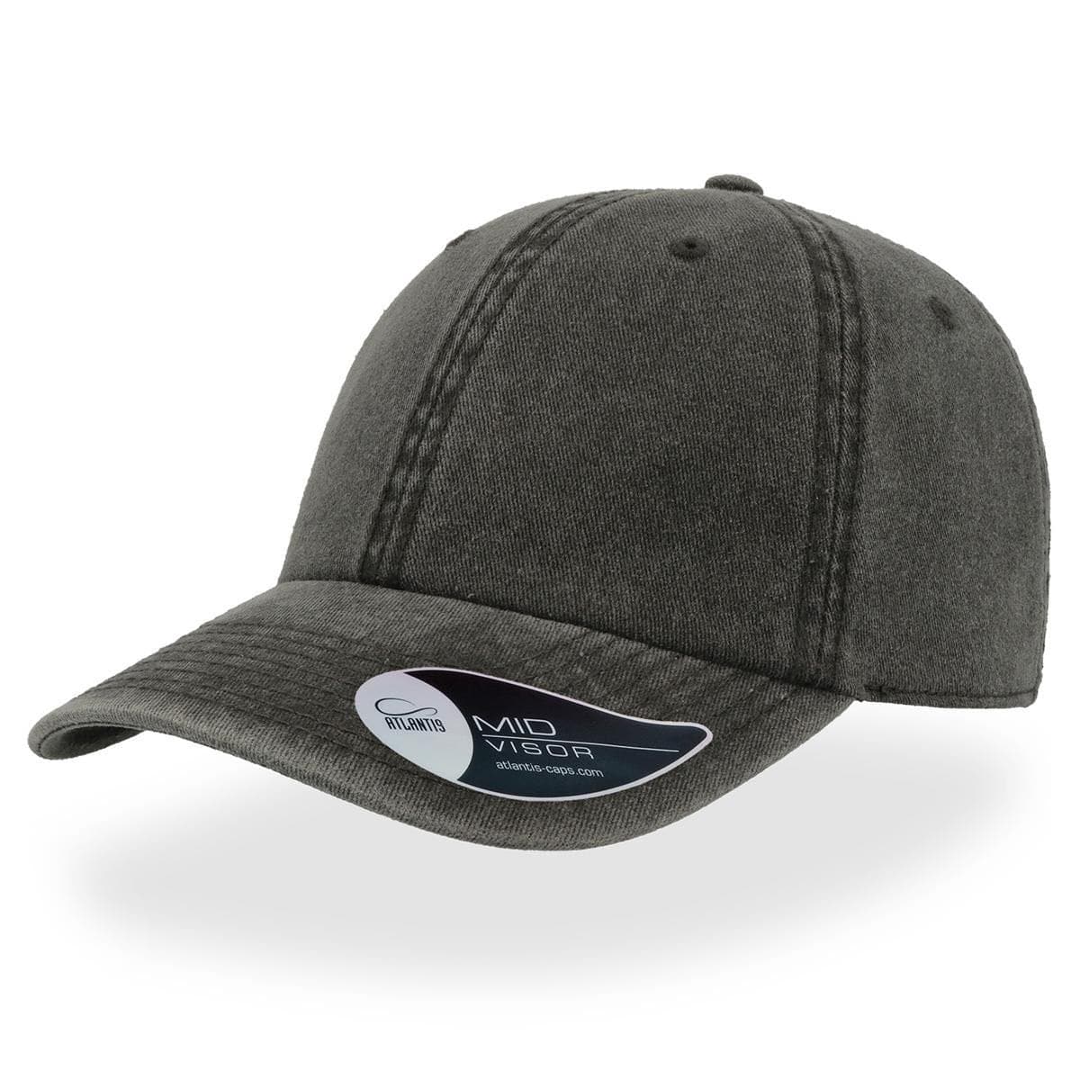 Digg Flat-Peak Cap in Pigment Dyed Cotton Twill