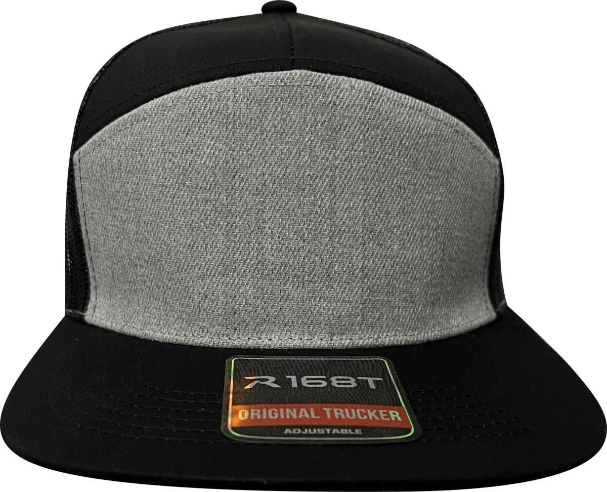 R168 Trucker Hat with Breathable Mesh and Adjustable Fit