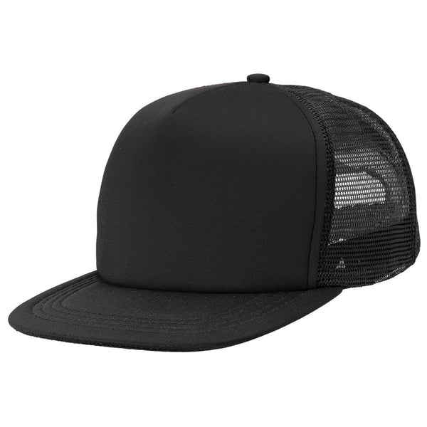 Flat Peak Trucker - madhats.com.au