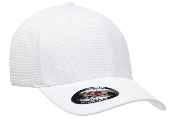 Flexfit Cool & Dry 3D Hexagon Jersey Cap - madhats.com.au