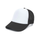 Charcoal Hat White Front