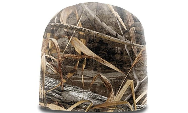 Richardson 8 Microfleece Camo Beanie - madhats.com.au