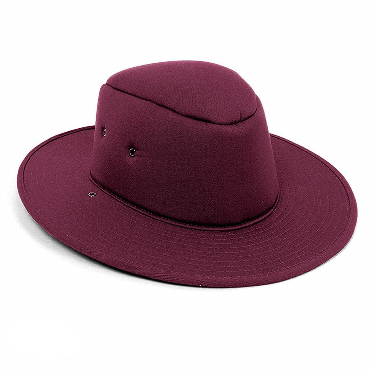 Premium School Foam Wide Brim Hat with Coloured Eyelets