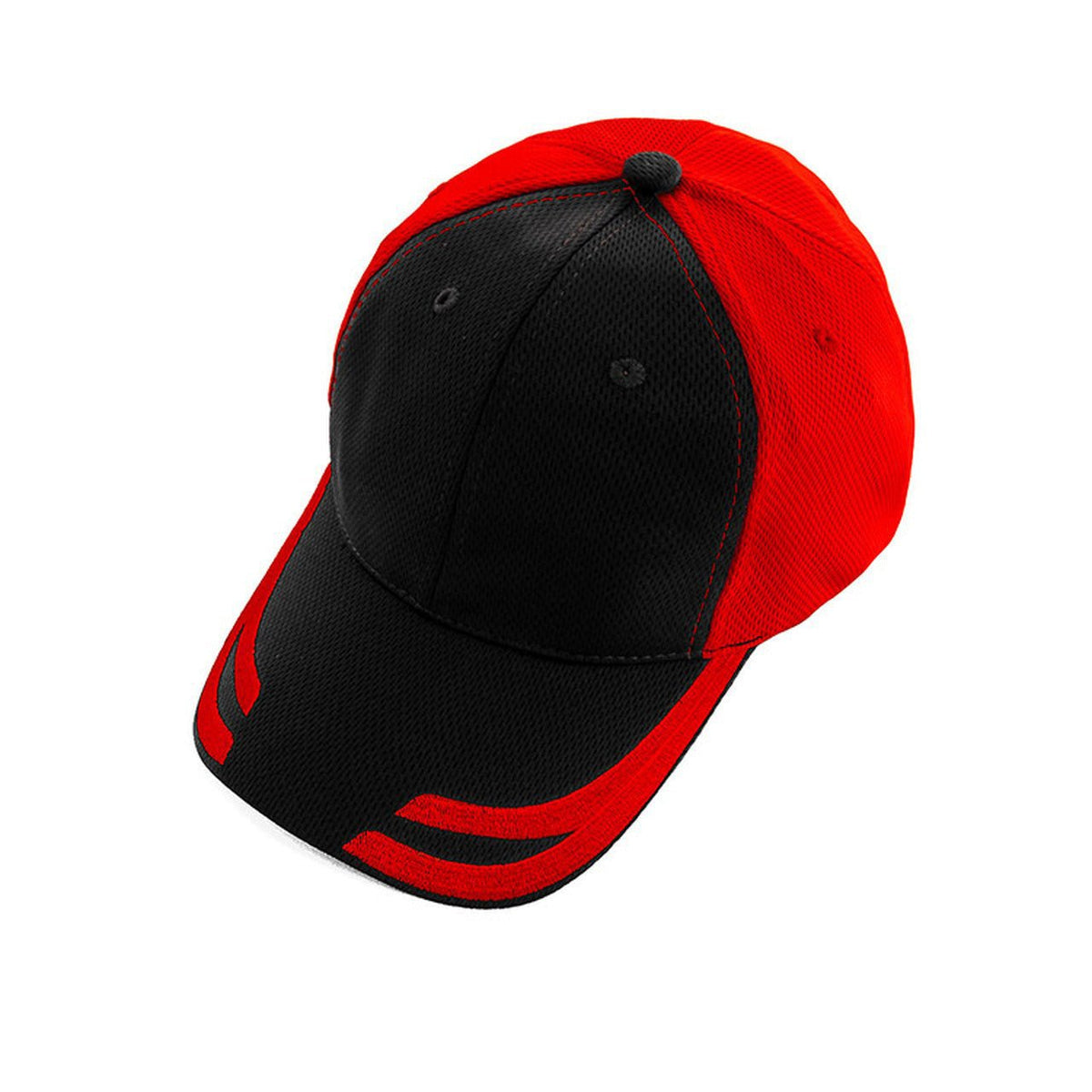 Tiburon Structured 6-Panel Cap with Pre-Curved Peak