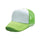 Lime Green Hat White Front