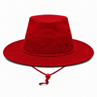 Slouch Hat Break-away Clip thumbnail 41 red back