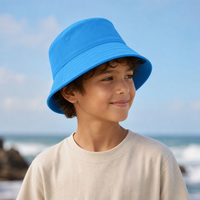 Flex School Bucket Hat thumbnail 5 aqua moodboard