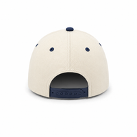 HBC Two-Tone Cap with Iconic Hudson's Bay Stripes thumbnail 33 natural/navy back