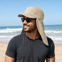 7504 Flex Cotton Legionnaire Caps with Adjustable Velcro Strap thumbnail 96 stone moodboard