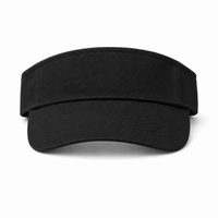 Flex Event Visor in Multiple Vibrant Colours thumbnail 92 black front