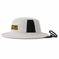 Microfibre Wide Brim Surf Hat with Mesh Ventilation thumbnail 3 natural left