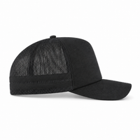 Flex Stripe A Frame High Profile Trucker Cap thumbnail 28 charcoal black right