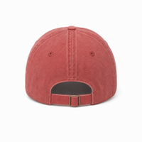 Flex Enzyme Washed Adjustable Baseball Cap thumbnail 33 rust back