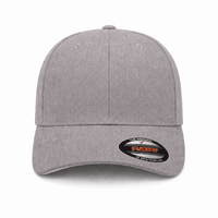 Flexfit Heatherlight Cap with Melange Fabric in Grey Tones thumbnail 10