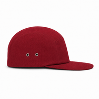 Flex R165 Premium Cotton 5-Panel Adjustable Cap thumbnail 56 cardinal right