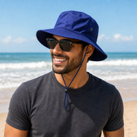 Surf Hat with Break-Away Strap in Wide Brim Design thumbnail 56 royal moodboard