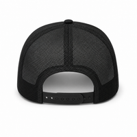 R168 Trucker Hat with Breathable Mesh and Adjustable Fit thumbnail 5 army back