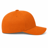 6277 FLEXFIT Structured Baseball Cap thumbnail 104 orange right