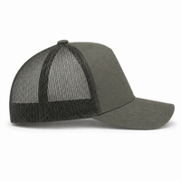 Premium A Frame HEMP TRUCKER CAP thumbnail 21 steel right