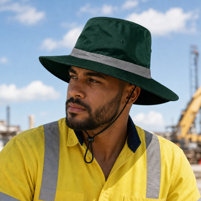 Hi Vis Reflector Safety Hat