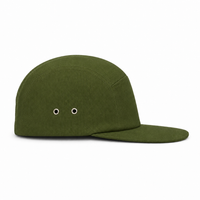 Flex R165 Premium Cotton 5-Panel Adjustable Cap thumbnail 31 green right