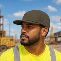 Flex R165 Premium Cotton 5-Panel Adjustable Cap thumbnail 83 military moodboard