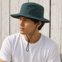 Brushed Heavy Sports Twill Wide Brim Hat with Sweatband thumbnail 16