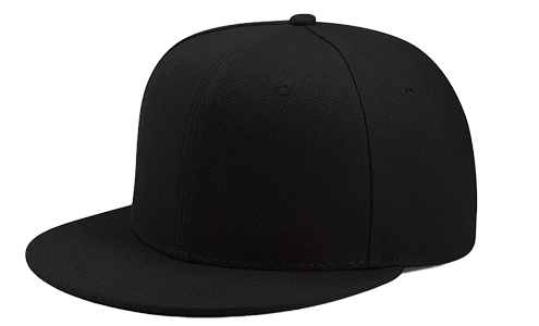 Director Cap Structured 6-Panel Flat Peak Snapback