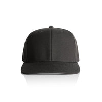 1100 Stock High Profile Snapback Cap with Flat Peak thumbnail 6 1100 stock hat - madhats.com.au