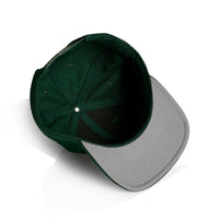 1100 Stock High Profile Snapback Cap with Flat Peak thumbnail 10 1100 stock hat - madhats.com.au