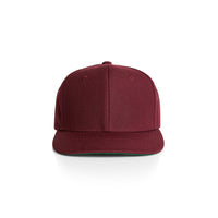 1101 Trim Snapback Cap with Flat Peak and Wool Blend thumbnail 9