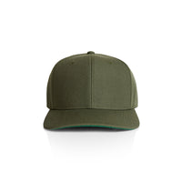 1101 Trim Snapback Cap with Flat Peak and Wool Blend thumbnail 3