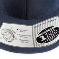 110GCF Flexfit 110 Structured Cotton Twill Snapback Cap thumbnail 2 110gcf flexfit 110 - madhats.com.au