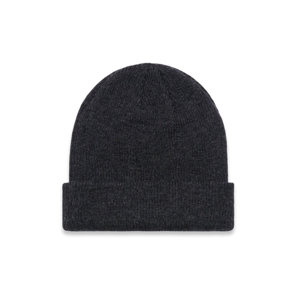 1115 Ribbed Knit Cuffed Beanie with Wool Blend
