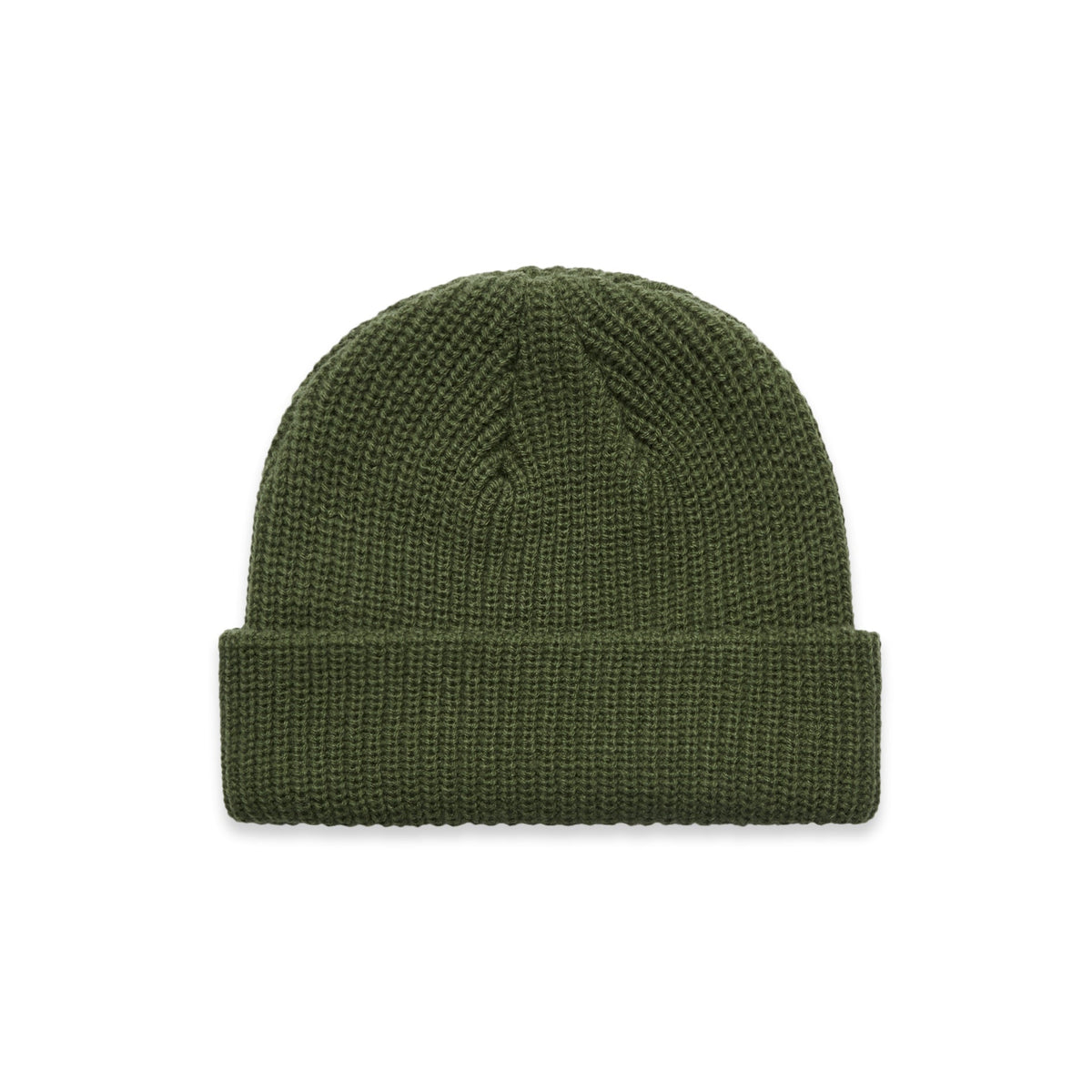 1120 Cable Knit Fitted Fisherman Beanie with Cuffed Hem