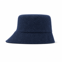 Terry Towelling Flex Bucket Hat thumbnail 88 navy left