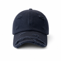 GTO Enzyme Washed Destroyed Trucker Cap with Distressed Style thumbnail 3
