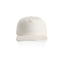 1158 Classic Linen Cap in Black and Natural thumbnail 2 1158 class linen cap - madhats.com.au