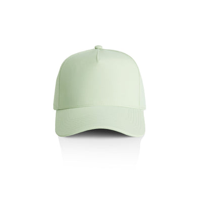 1162 Frame Nylon Snapback Cap with Curved Peak